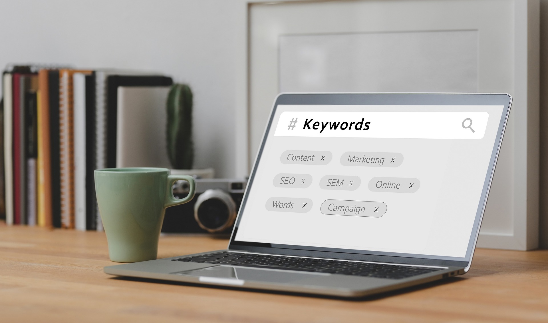 keyword en buscador de computador